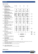 Предварительный просмотр 7 страницы DAPAudio Core Club Manual