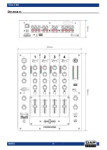 Предварительный просмотр 14 страницы DAPAudio Core Club Manual