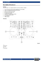 Предварительный просмотр 6 страницы DAPAudio CORE KONTROL D1 Manual