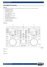 Предварительный просмотр 6 страницы DAPAudio Core Kontrol D2 Manual