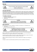 Preview for 3 page of DAPAudio CS-620 Manual