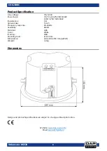 Предварительный просмотр 9 страницы DAPAudio CS-6230BC Manual