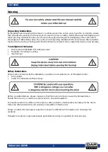 Preview for 3 page of DAPAudio CST-6506 Manual