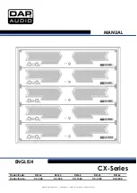 Preview for 1 page of DAPAudio CX-500 User Manual