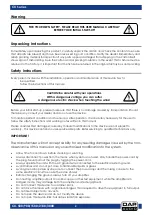 Preview for 3 page of DAPAudio CX-500 User Manual