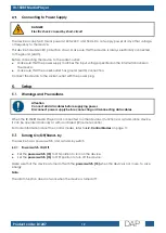 Preview for 13 page of DAPAudio D1247 User Manual