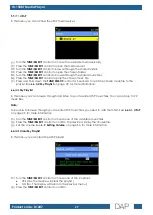 Preview for 30 page of DAPAudio D1247 User Manual