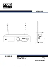 DAPAudio D1476B Manual preview