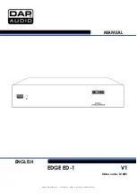 DAPAudio D1485 Manual предпросмотр