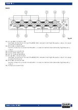 Предварительный просмотр 7 страницы DAPAudio D1485 Manual