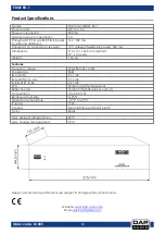 Предварительный просмотр 14 страницы DAPAudio D1485 Manual