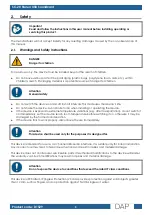 Preview for 6 page of DAPAudio D1529 User Manual