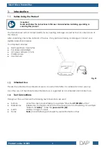 Preview for 4 page of DAPAudio D1820 User Manual