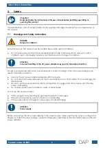 Preview for 6 page of DAPAudio D1820 User Manual