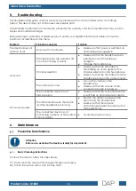 Preview for 14 page of DAPAudio D1820 User Manual