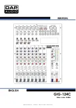 DAPAudio D2284 Manual preview