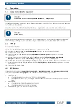 Предварительный просмотр 21 страницы DAPAudio D2612 User Manual