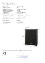 Preview for 12 page of DAPAudio D3318 Product Manual