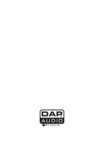 Preview for 13 page of DAPAudio D3318 Product Manual