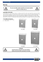 Preview for 3 page of DAPAudio D3444 Manual