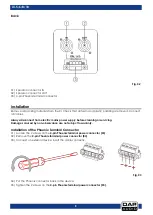 Предварительный просмотр 9 страницы DAPAudio D3540 Manual