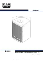 Предварительный просмотр 1 страницы DAPAudio D3719 Manual