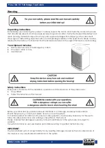 Предварительный просмотр 3 страницы DAPAudio D3719 Manual