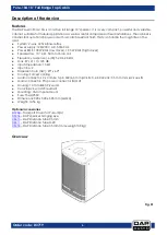 Предварительный просмотр 7 страницы DAPAudio D3719 Manual