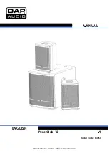 Предварительный просмотр 1 страницы DAPAudio D3743 Manual