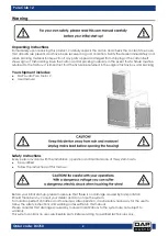 Предварительный просмотр 3 страницы DAPAudio D3743 Manual