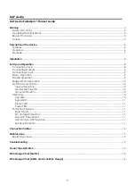 Preview for 3 page of DAPAudio D4131B User Manual