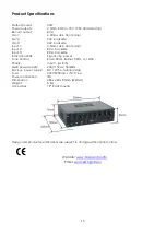 Preview for 14 page of DAPAudio D6145 Manual