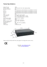 Предварительный просмотр 15 страницы DAPAudio D6147 Manual