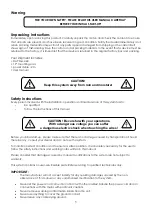 Preview for 4 page of DAPAudio D6148 Manual