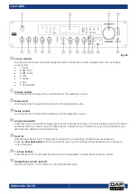 Предварительный просмотр 8 страницы DAPAudio D6153 Manual