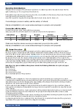 Preview for 5 page of DAPAudio D6160 Manual