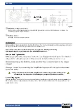 Preview for 8 page of DAPAudio D6160 Manual