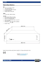 Preview for 12 page of DAPAudio D6160 Manual