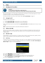 Preview for 14 page of DAPAudio D6175 User Manual