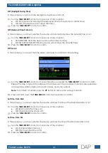 Preview for 40 page of DAPAudio D6175 User Manual