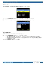 Preview for 44 page of DAPAudio D6175 User Manual