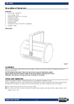 Предварительный просмотр 6 страницы DAPAudio D6554 Manual