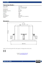 Предварительный просмотр 9 страницы DAPAudio D6586 Manual