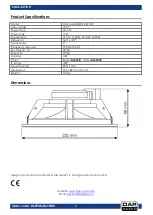 Предварительный просмотр 10 страницы DAPAudio D6594B Manual