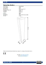 Предварительный просмотр 8 страницы DAPAudio D6613 Manual