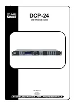 Preview for 1 page of DAPAudio DCP-24 Manual