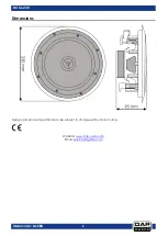 Предварительный просмотр 9 страницы DAPAudio DCS-6230 Manual