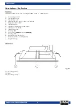 Предварительный просмотр 6 страницы DAPAudio DCS-626 Manual