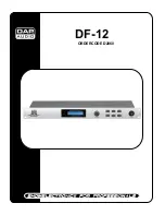 DAPAudio DF-12 Manual preview