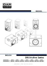 DAPAudio DRX-10A Manual предпросмотр